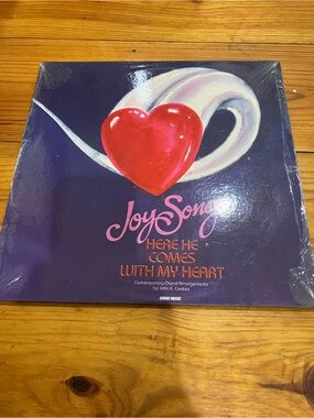 JoySong — Here He Comes With My Heart Vinyl Record (Purple & Red)